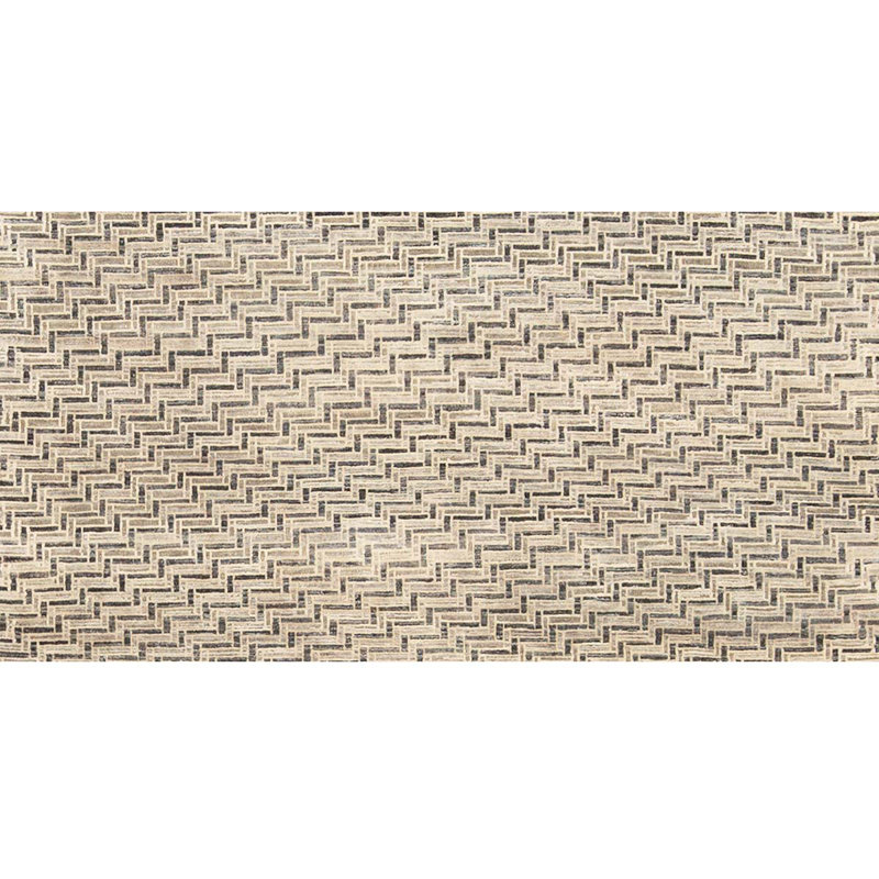 Chevron Area Rug in Black/Charcoal