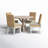 Lana 5 Piece Round Dining Set