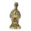 Figurine de grue, finition dorée