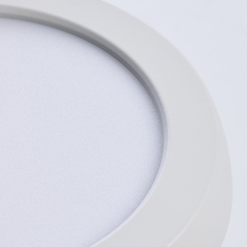 Blink Dimmable Circle Flush Mount, White