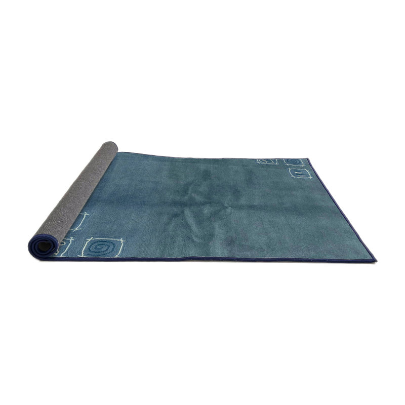 Abstract Indoor Rug, Round 7'