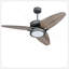 Light Pro In. Ventilateur de plafond intelligent à DEL à DEL avec ensemble d'éclairage et moteur à courant continu réversible