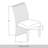 Black Wooden Dining Chair With Velvet Cover-2119460432