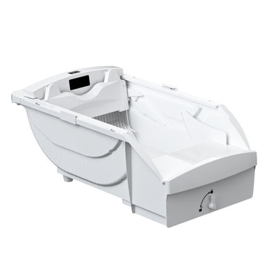 Wide Opening Cat Litter Box, Smart And Automatic Self - Cleaning, Suitable For Big Cats, Led Indicator Function, Washable Design, American Product, Abs Main Material Box Featuring Felines, Indicator,
