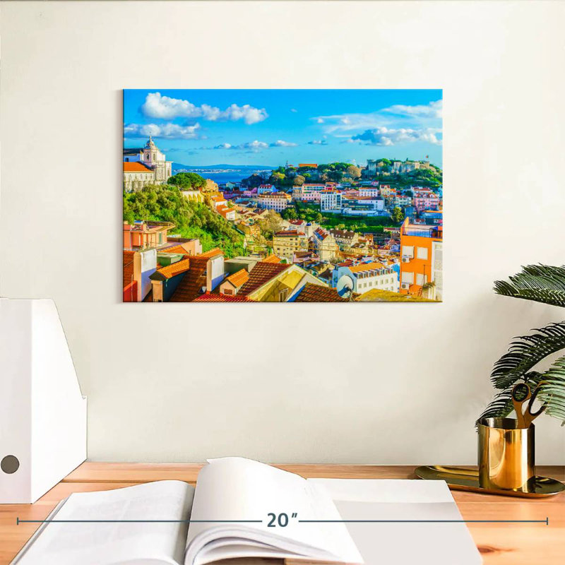 Nicci Alfama District Lisbon, 8" H x 12" W