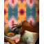 World Of Fabrics Ikat Wallpaper Roll