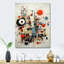 «Dadaism Absurd Connections Artwork I - Abstract Collages», impressions sur métal-171855842