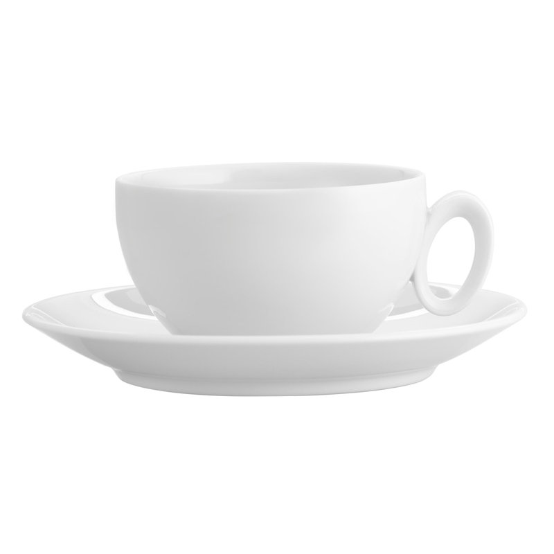 Broadway Porcelain Teacup and Saucer