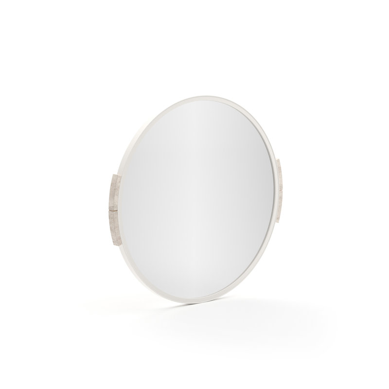 Overlap Wall Mirror Light, Latte