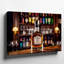 Toile, bouteille en verre de Jack Daniel S, Tennessee, miel, whisky-1794402308