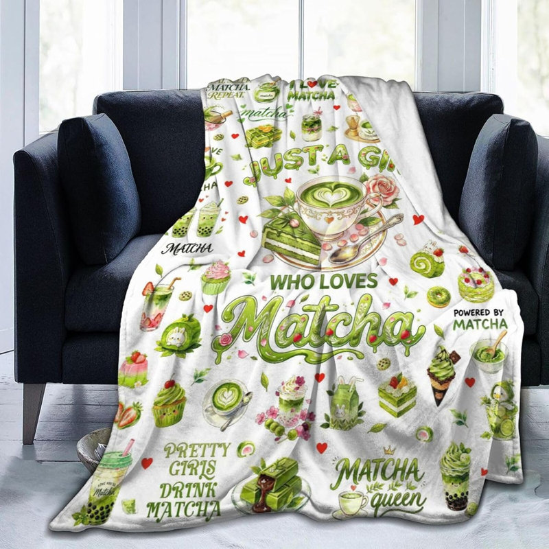 Matcha Couverture douillette douillette Matcha, 40" L x 30" W