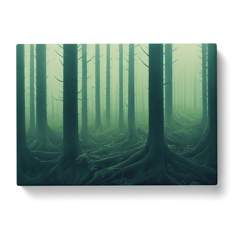 Carefree Forest - Wrapped Canvas, 35cm H x 50cm W x 3cm D