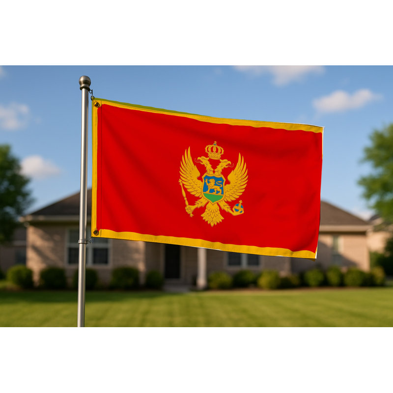 Drapeau du Monténégro — Drapeau