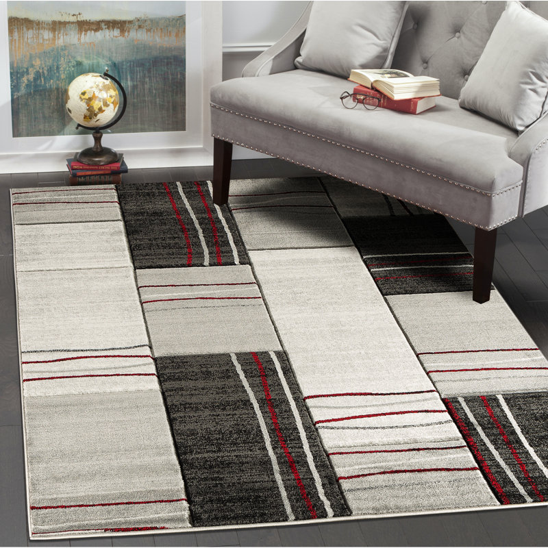 Tapis rouge Allura, Rectangle 5 pi x 7 pi