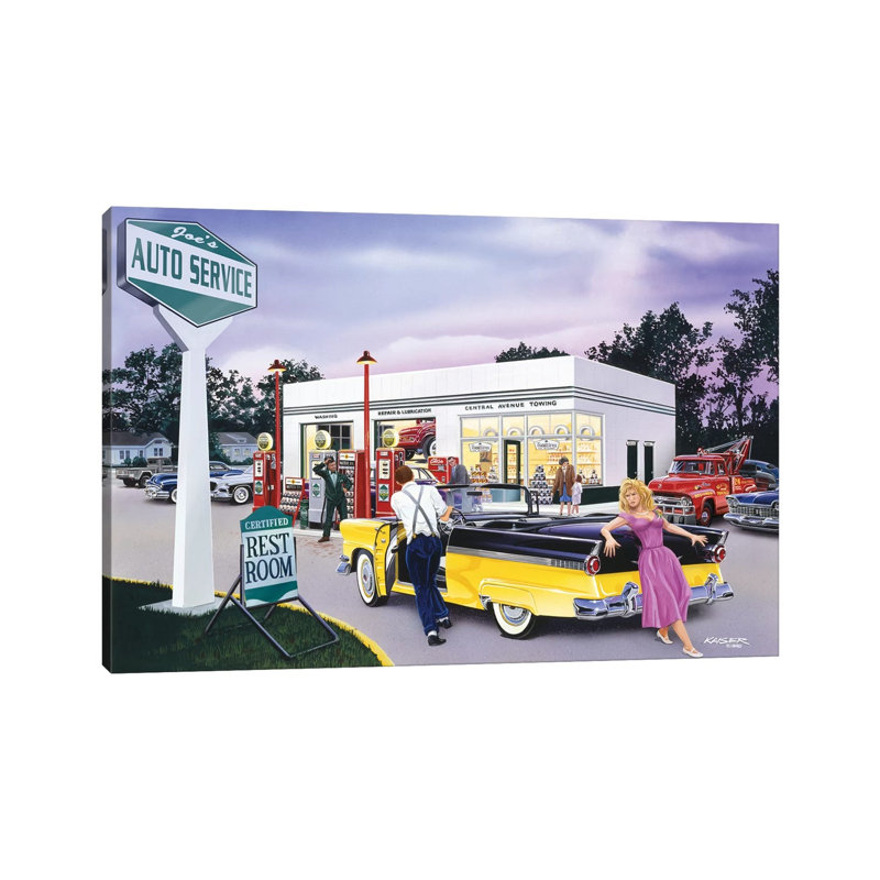 Late For The Prom by Bruce Kaiser - Wrapped Canvas Print, 152.5 cm H x 101.5 cm W