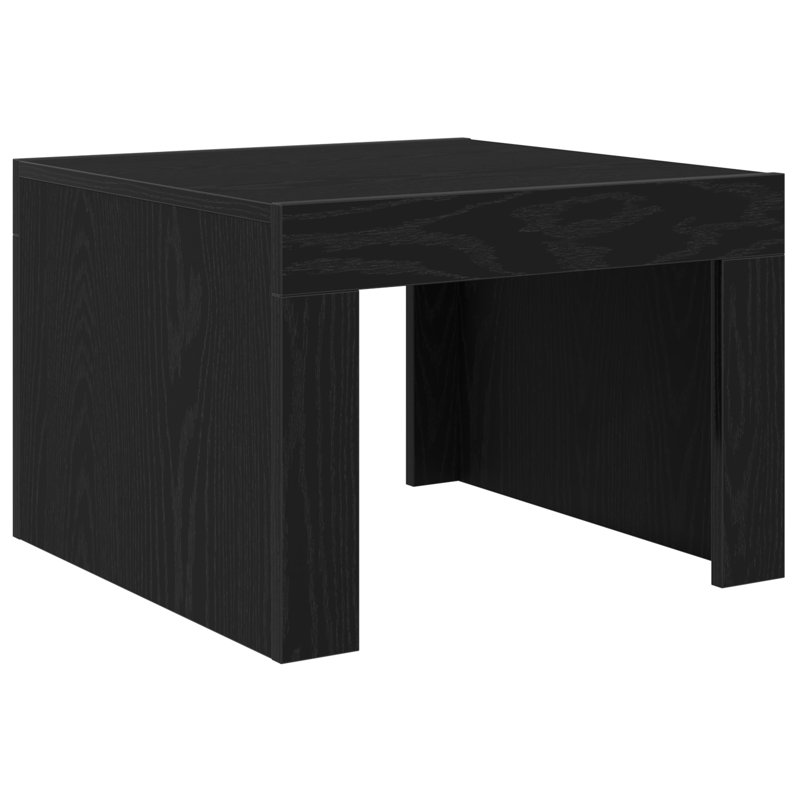 Coffee Table Engineered Wood, Black Oak