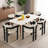 Solid Wood Upholstered Dining Armchair-1744952480