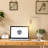 Galib Metal Table Lamp Square Slim Base Rose Gold Single