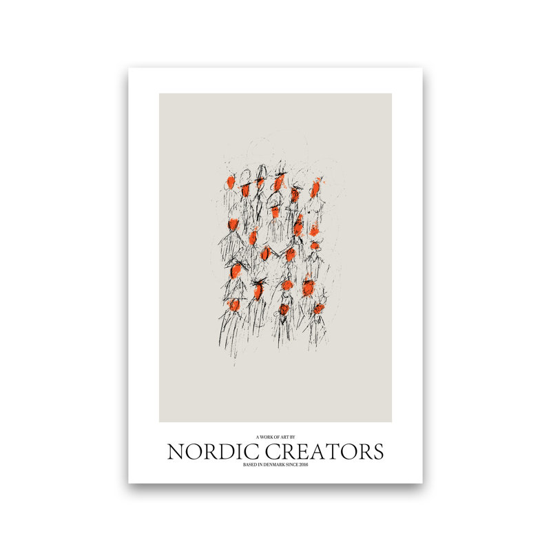 The People - Print, No Framed, 42cm H x 29.7cm W x 1cm D