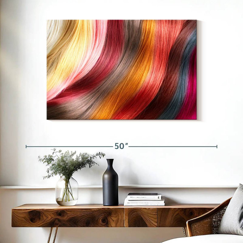 Hair Canvas Print, 26" H x 39" W x 1.25" D