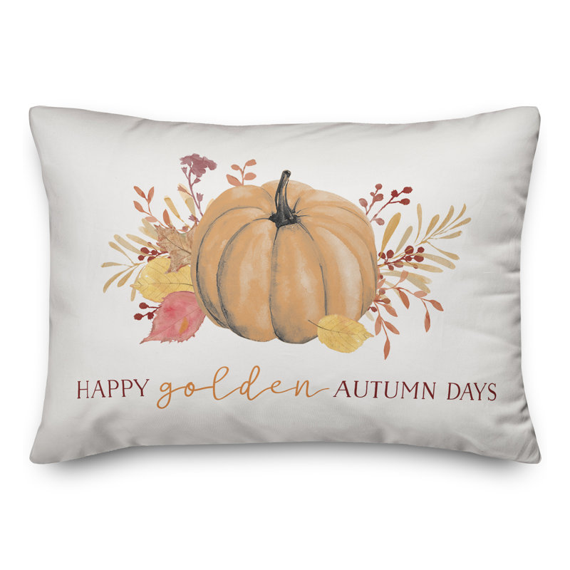  Autumn Days Rectangular Pillow Cover & Insert