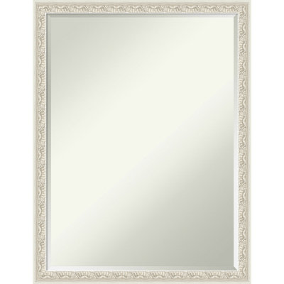 Bethany Half-Inch-Bevel Wood Framed Wall Mirror
