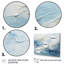 Antartica abstrait Tundra Bold II - ensemble d'art mural moderne sur toile-93045727