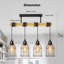 4 - Light Matte Black Pendant