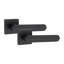 5 Pairs Modern Lima Design Premium Door Handles on Square Rose