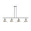 Luminaire suspendu linéaire à 4 lumières pour îlot de cuisine Dallyn-71047325-71047337-71047336