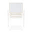 Palm Gate Arm Chair - Cloud White