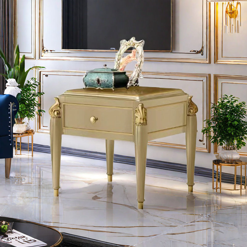 Chor Solid Wood End Table