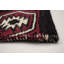Tapis oriental rouge en laine tissé à plat à la main 4 pi 10 po x 7 pi 10 po Oriental