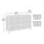 Oglesby 55.83'' W 6 - Drawer Dresser-1020678556
