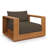 Tahoe Outdoor Patio Acacia Wood Chair