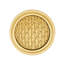 Spectra Waves knob in gold finish-1070612210