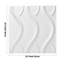 19.7'' x 19.7'' 3D Wall Panels for Interior Wall Decor,White PVC Wall Panels Accent Wall (12-Pack)