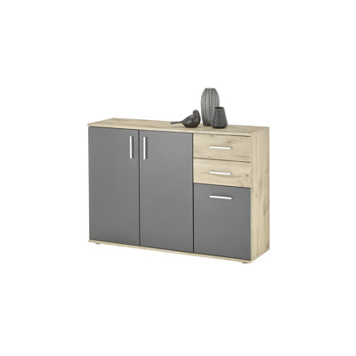 120cm Wide 2 Drawer Sideboard