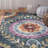 Tomo Hand Hooked Wool And Cotton Floral Rug-71005065