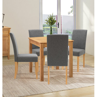 Madelynn 2 - Person Solid Oak Dining Set