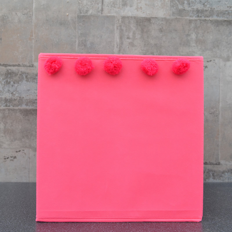 Fabric Box, Pink