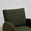 28.35'' 1-seater Lamb Fabric Sofa – Solid Wood Frame, Curved Armrests & Rubber Feet With Included Pillow For Small Spaces-966558707