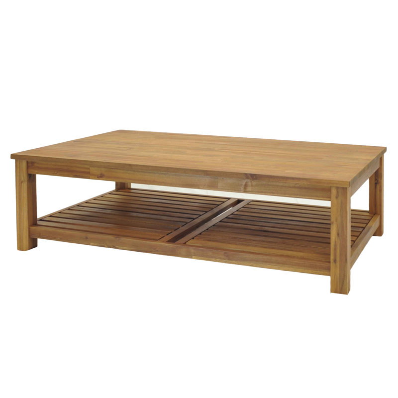 Newcastleton Solid Wood Single Coffee Table, Amber