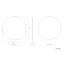 Aguon Metal Flat Wall Mirror-37294043-122429915-122429916