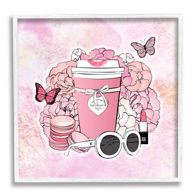 " Pink Glam Coffee & Accessories " by Martina Pavlova
