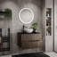 80mm Single Bathroom Vanity with Ceramic Basin