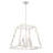 Mickle 8 - Light Coastal White Candle Style Pendant