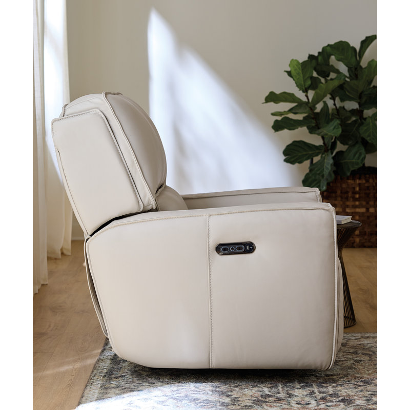 Miles Zero Gravity PWR Recliner w/ PWR Headrest, Oslo Pebble