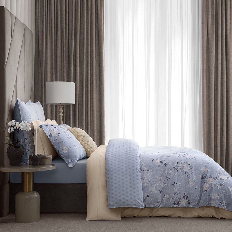 Duvet Cover, Blue Floral