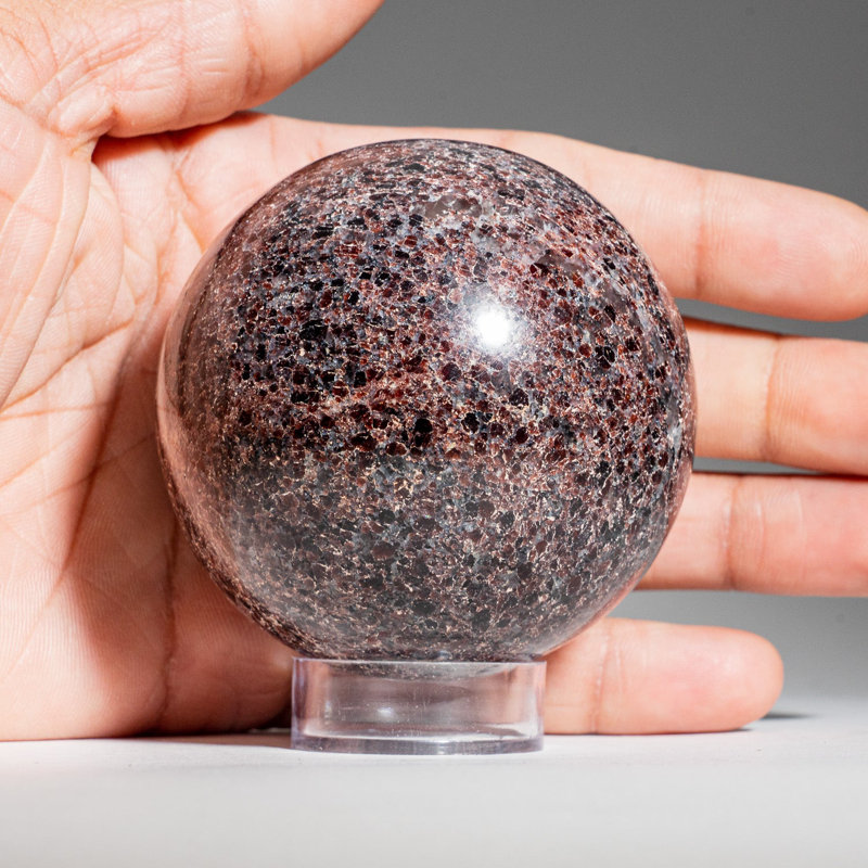 Genuine Polished Garnet Sphere (1.43 lbs)